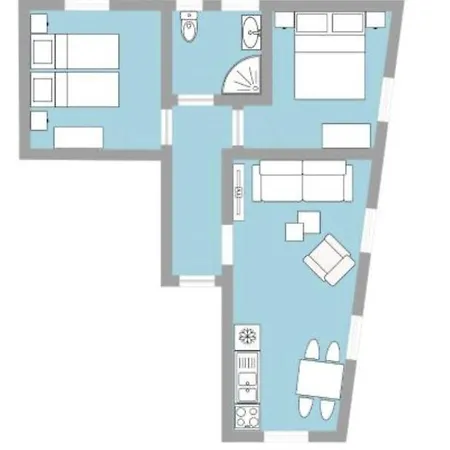 Apartmán Pax 1 Et 2